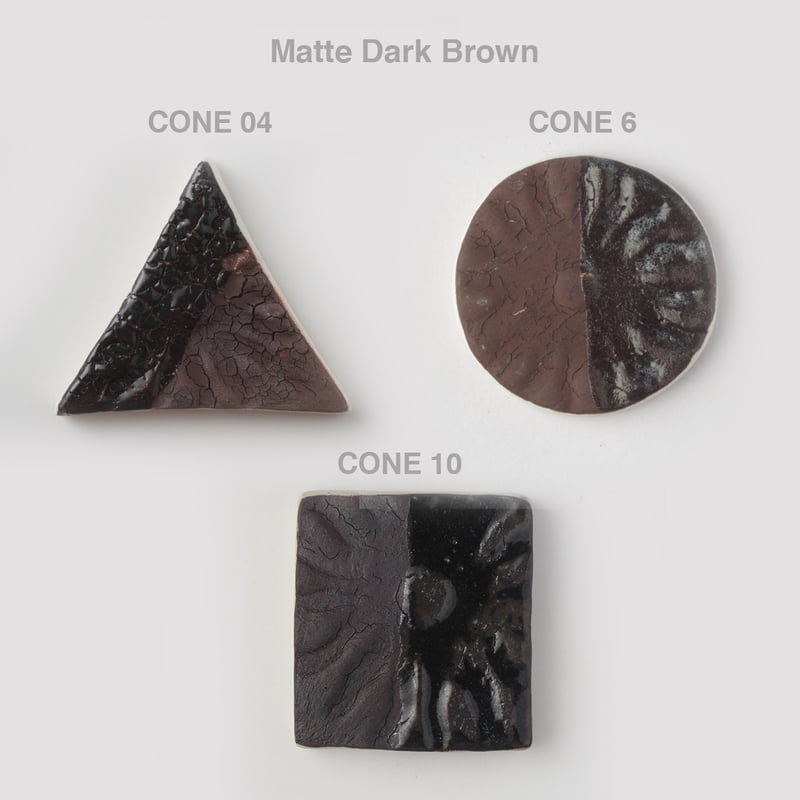 Sara Engobes Matte Dark Brown OX ENG31 Sara Engobes Matte Dark Brown OX ENG31