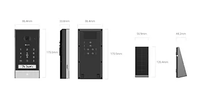 EZVIZ CS-EP7 Solar-powered Smart Home Video Doorphone EZVIZ CS-EP7 Solar-powered Smart Home Video Doorphone