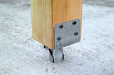 Simpson Strong-Tie - Wood Conn -  Bases & Caps - Post Base EPB