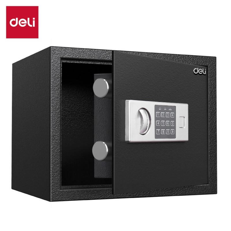 DELI ET523 DIGITAL SAFE + KEY - H30xW38xD30cm DELI ET523 DIGITAL SAFE + KEY - H30xW38xD30cm