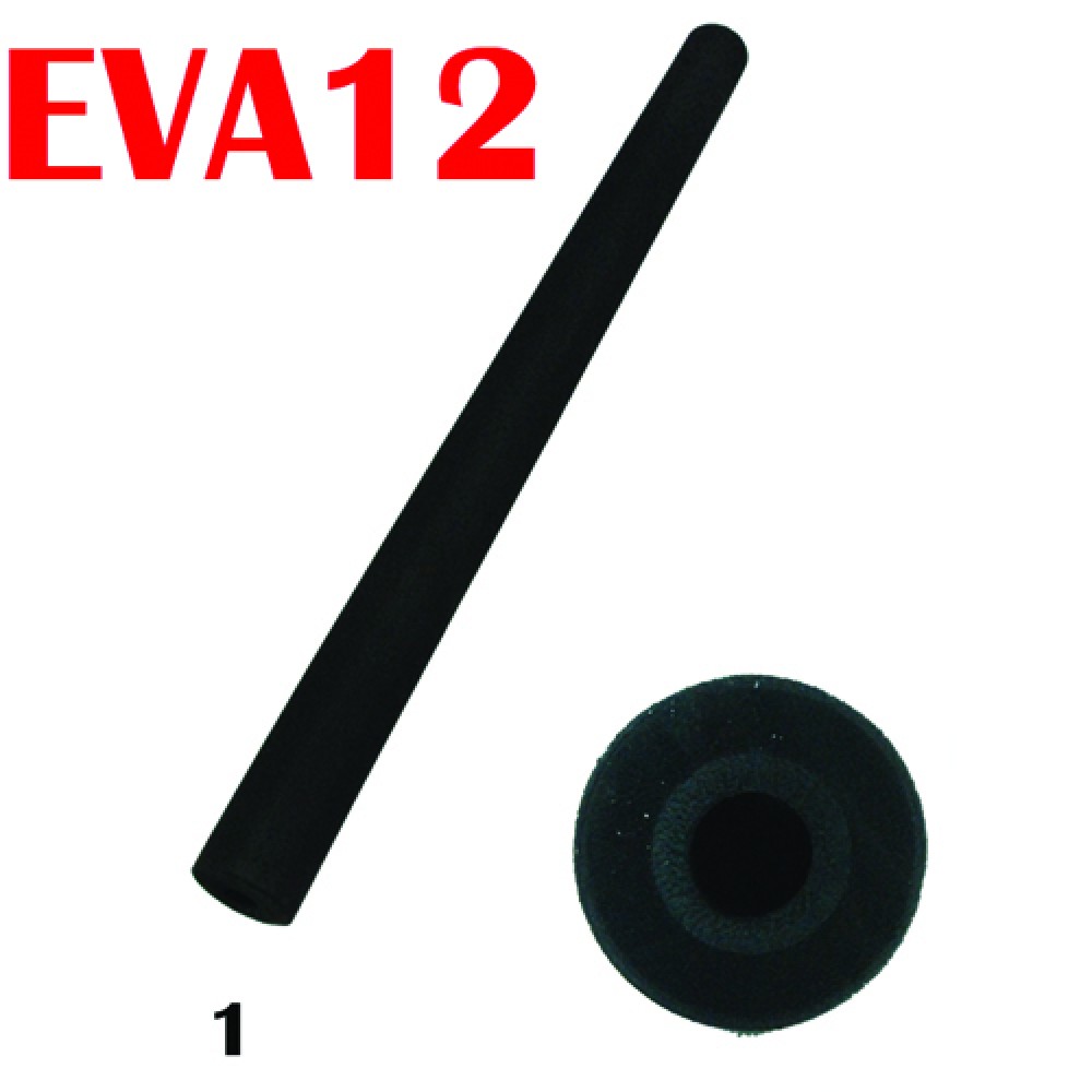 WEEBASS กริ๊ปด้ามคัน - รุ่น BLACK EVA (50CM) OD35mm,ID12mm (2PCS)