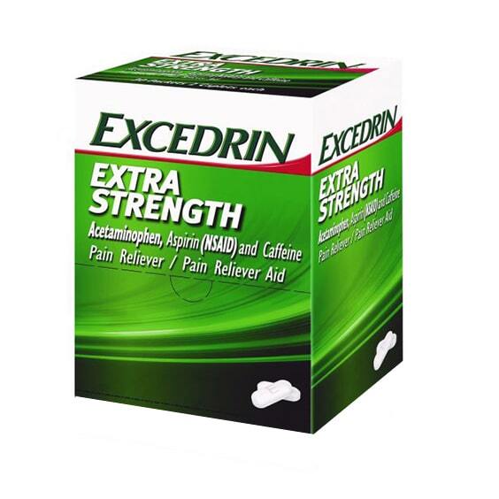 EXCEDRIN CAPLETS EXTRA STRENGTH DISPENSER