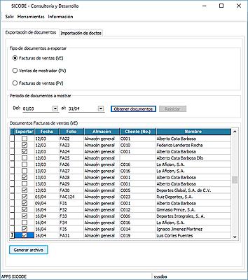 Generador de documento de compra a partir de documentos de venta - punto de venta (venta entre empresas) Generador de documento de compra a partir de documentos de venta - punto de venta (venta entre empresas)