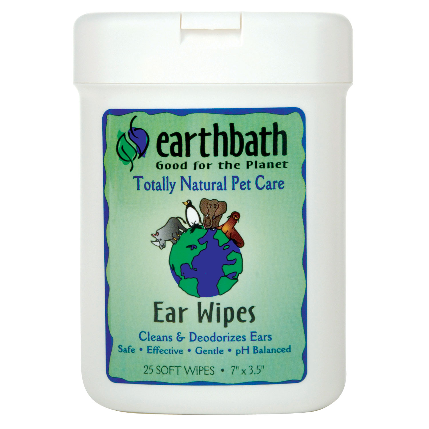 Earth Bath Ear Wipes Fragrance Free 25pcs Earth Bath Ear Wipes Fragrance Free 25pcs
