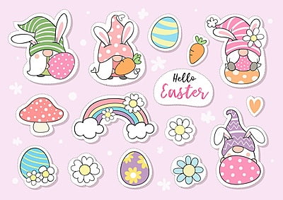 Easter Stickers