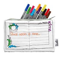 EatSleepDoodle Fairytales & Legends Pencilcase - Colour-In & Learn