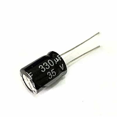 CAPACITOR 330UF 35V