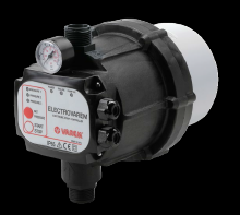 Electrovarem 120V 1 HP Pump Controller with Integrated Tank & Dry-Run Protection Electrovarem 120V 1 HP Pump Controller with Integrated Tank & Dry-Run Protection