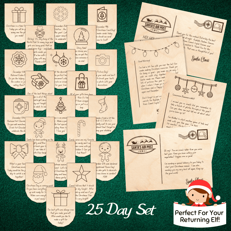Christmas Elf Returns Kit, 25 Pieces