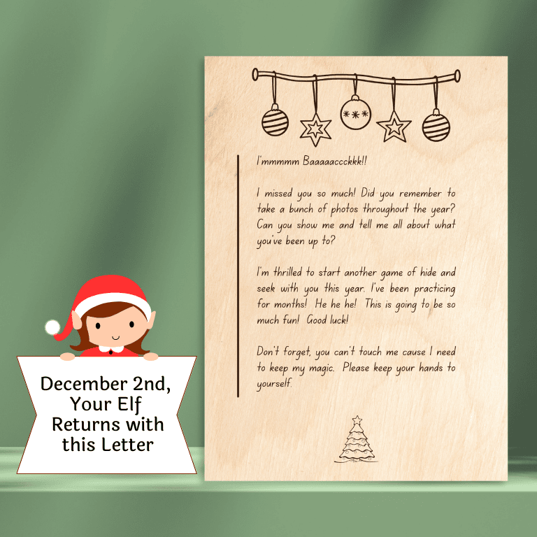 Christmas Elf Returns Kit, 25 Pieces