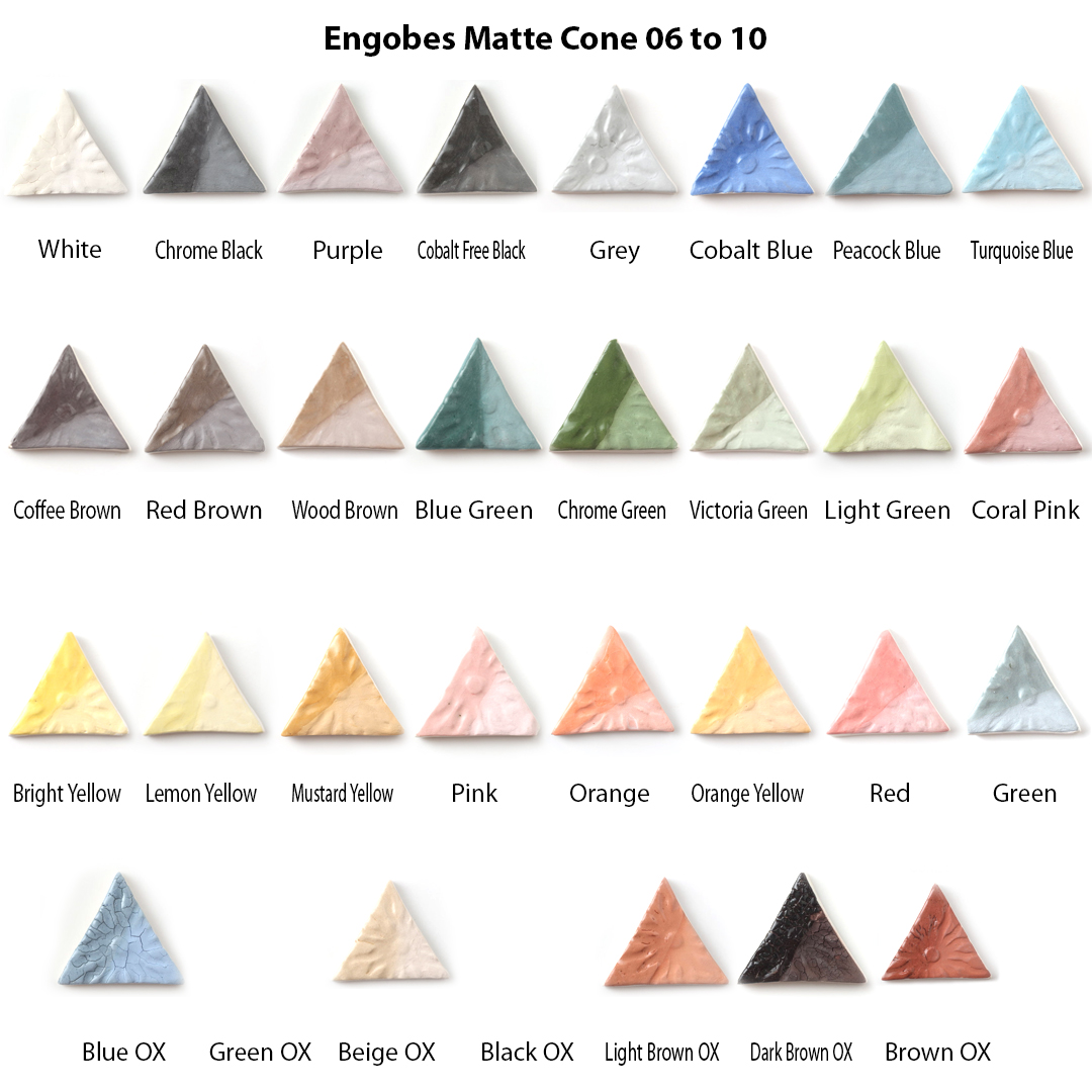 Sara Engobes Matte Chrome Black ENG02 - 250g