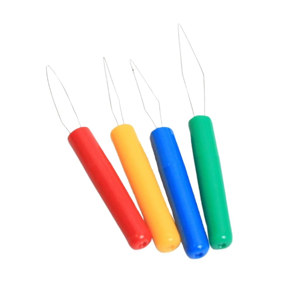 Enhebrador Plastico Con Tapa Paquete X 100 Unidades