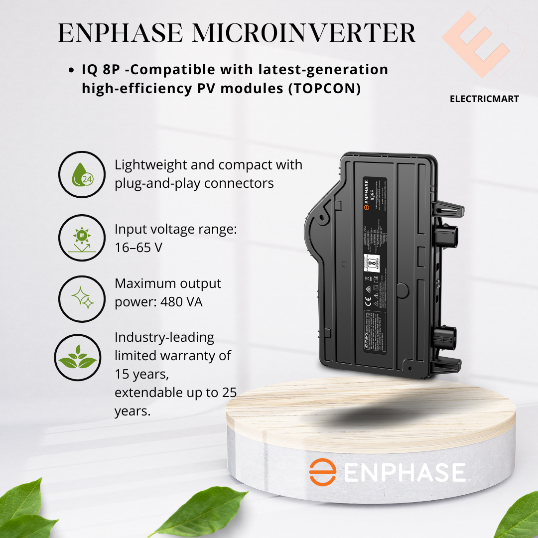 ENPHASE IQ8HC  - 15YEARS WARRANTY