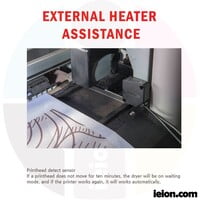 Tron Drying Heater assistance for Roland, Mimaki and Mutoh printers Tron Drying Heater assistance for Roland, Mimaki and Mutoh printers