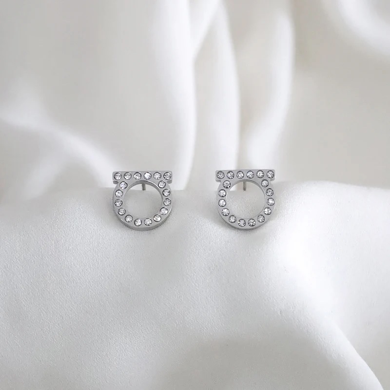 Ferragamo Earrings Silver