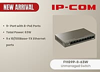 F1109P-8-63W 8-PoE 63W