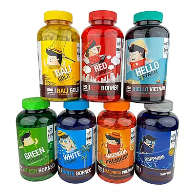 Bumble Bee - All Natural Herbal Supplement - Kratom Capsules - 500Ct