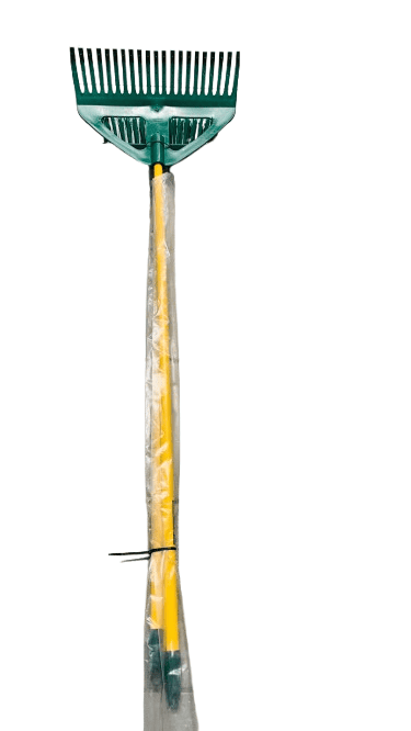 Broom & rake combo