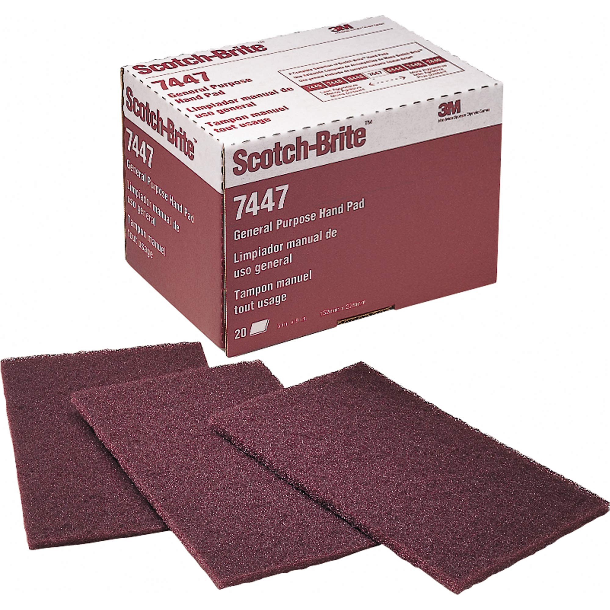 FIBRA SCOTCH 3M 7447 CAJA C/20 PZAS