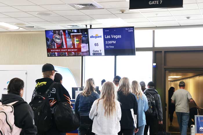 Flight Information Display Screens