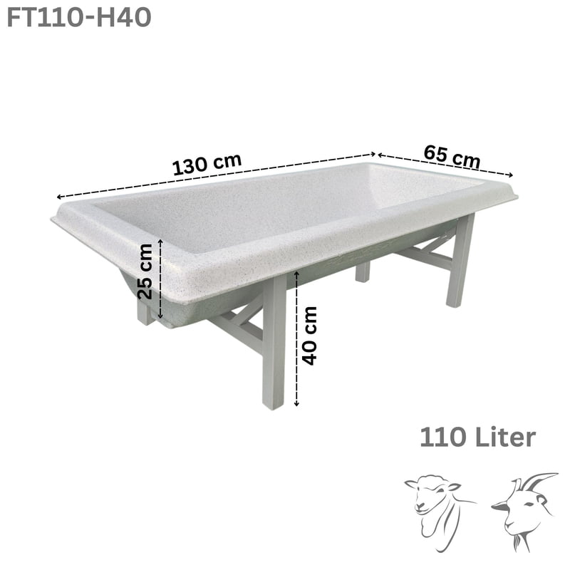 Farmex Trough 110 Liter for sheep