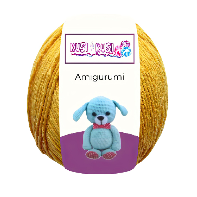 Lana Amigurumi Col 31 Mostaza Paquete X 10 ovillos X 100 gramos