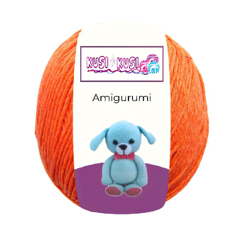 Lana Amigurumi Col 22 Naranja Paquete X 10 ovillos X 100 gramos