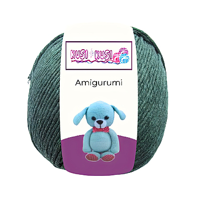 Lana Amigurumi Col 14 Verde Oscuro Paquete X 10 ovillos X 100 gramos