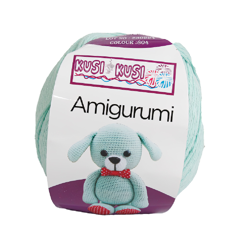 Lana Amigurumi Col 11 Verde Menta Paquete X 10 ovillos X 100 gramos