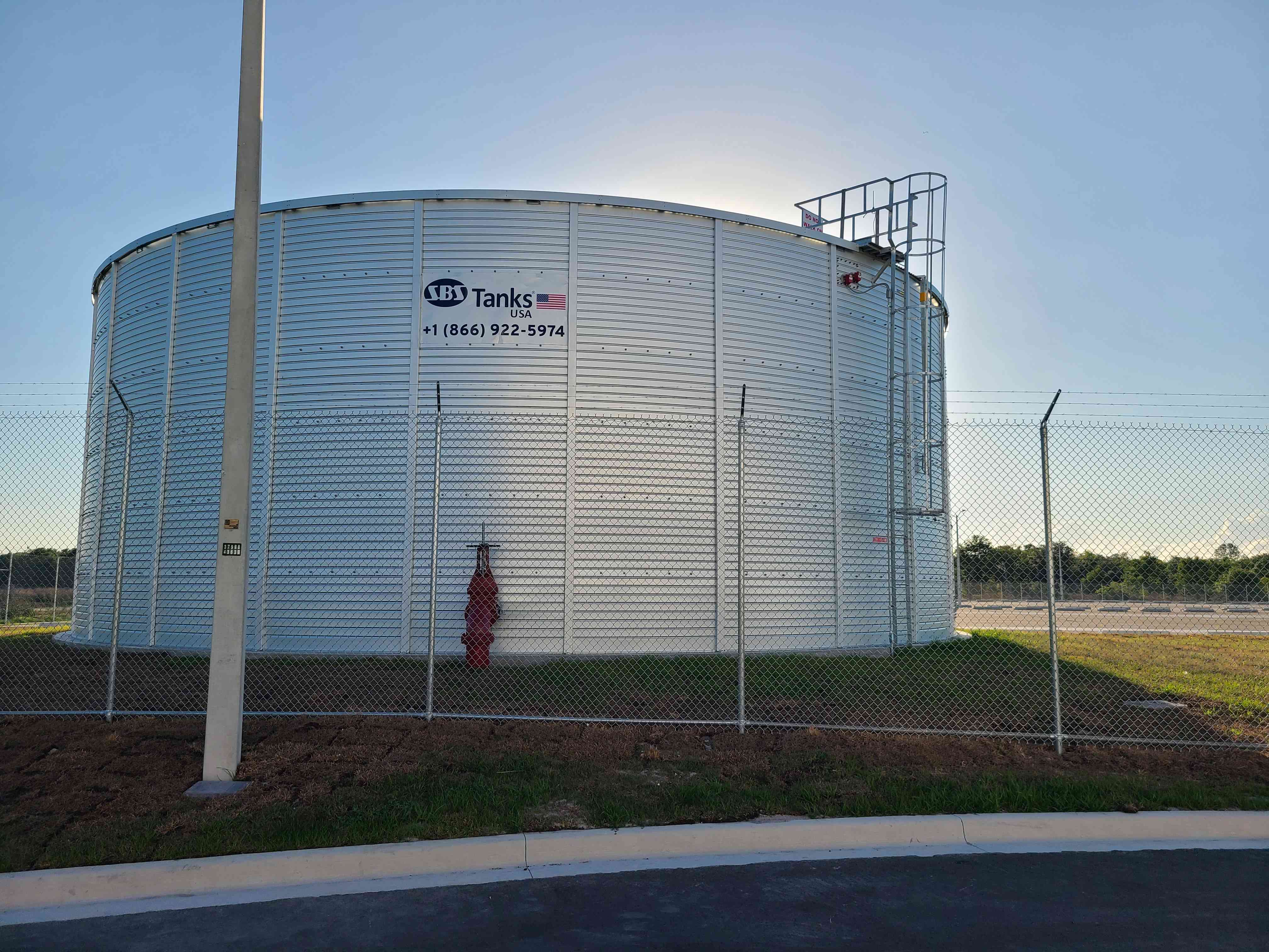 SBS Tank ST10R03 – 30.6K Gal, 100 MPH Wind Rated, NFPA 22 Compliant SBS Tank ST10R03 – 30.6K Gal, 100 MPH Wind Rated, NFPA 22 Compliant