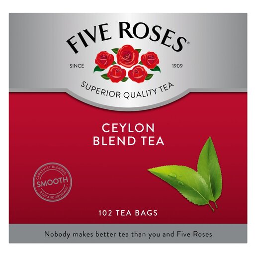 Five Roses Tagless Teabags 100's Five Roses Tagless Teabags 100's