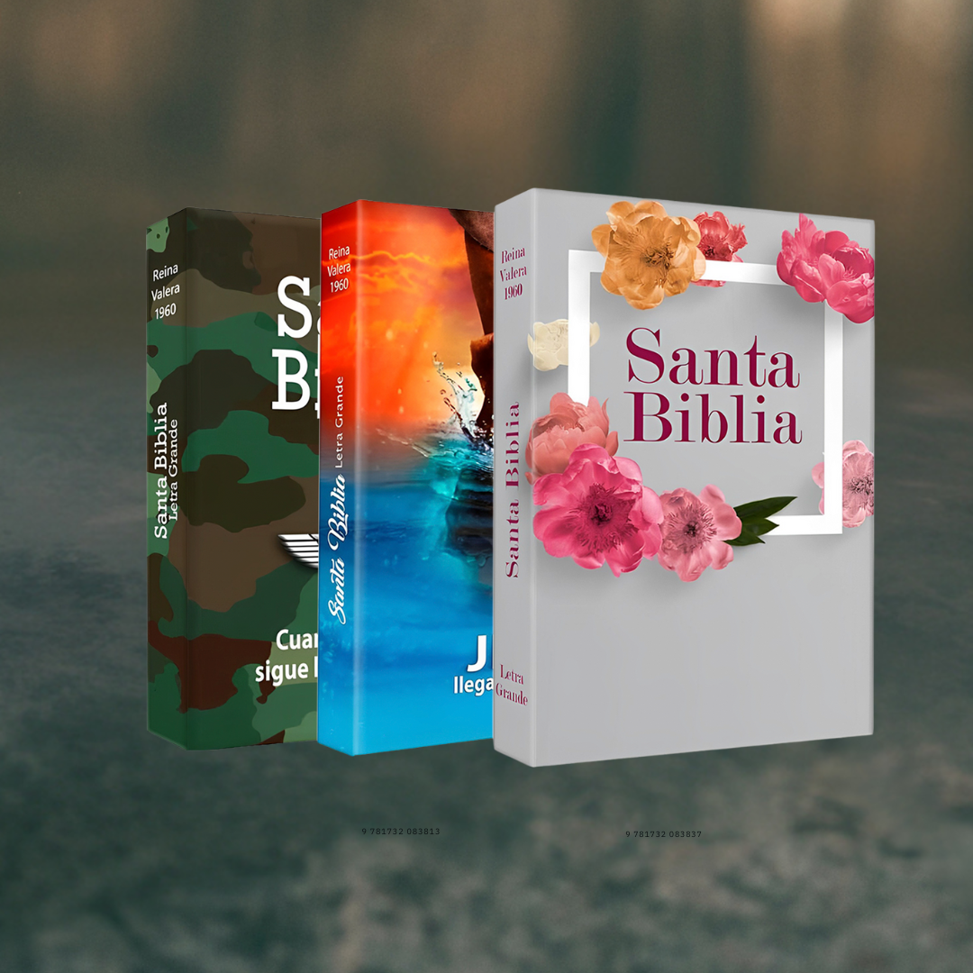 Santa Biblia Portada de Manos / Cubierta Flexible / Letra Grande - Caja de 24 unidades Santa Biblia Portada de Manos / Cubierta Flexible / Letra Grande - Caja de 24 unidades