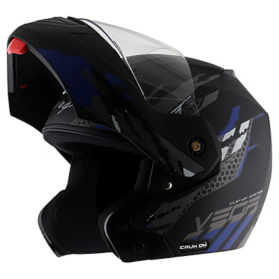 VEGA CRUX DX FLEX DULL BLACK M.BLUE C/V (M)