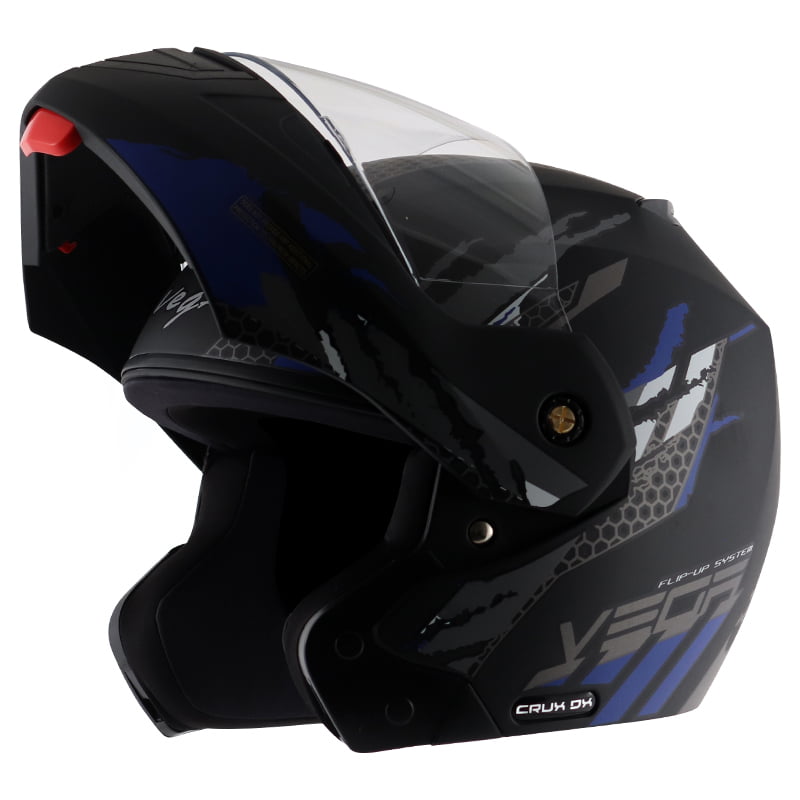 VEGA CRUX DX FLEX DULL BLACK M.BLUE C/V (M)