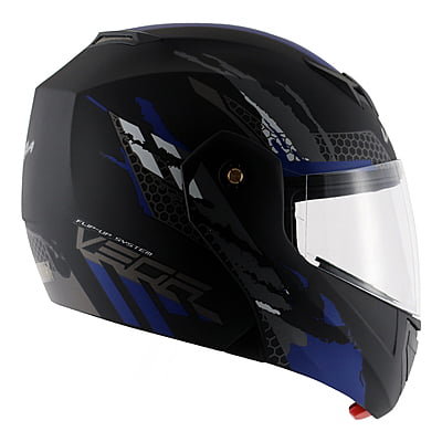 VEGA CRUX DX FLEX DULL BLACK M.BLUE C/V (M)