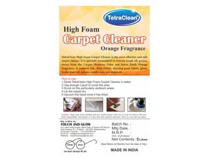 TetraClean Carpet & Upholstery Cleaner (5L) TetraClean Carpet & Upholstery Cleaner (5L)