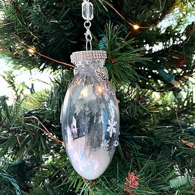 Exquisitely Detailed Angel Ornament, 2024 Sparkling Handcrafted Keepsake, Cherished Glittering Embellished Lasting Heirloom