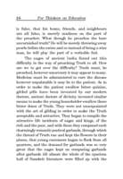 For Thinkers on Education For Thinkers on Education