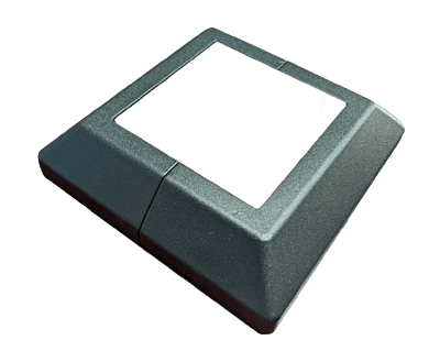 Fortress Fe26-3" Post Base Cover 5.25"-Black Sand