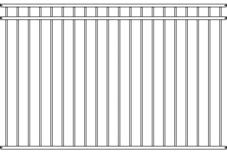 Fortress VERSAI 3 Rail Flat Top/Flat Bottom Steel Panels-Gloss Black Fortress VERSAI 3 Rail Flat Top/Flat Bottom Steel Panels-Gloss Black