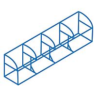 001 Waterfall Awning (Frame only)