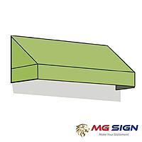 008 Traditional Shed Awning with Signband (Frame only)