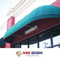 013 Quarter Round Awning with Globe Ends (Frame only)