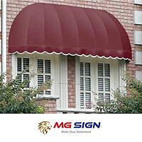 013 Quarter Round Awning with Globe Ends (Frame only)