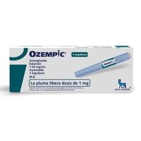 OZEMPIC SOLUCIÓN INYECTABLE 1 PLUMA PRELLENADA