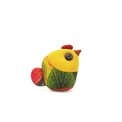 Gà An Nhiên Con - Thủ Công Nhồi Bông, Vải Cotton Gà An Nhiên Con - Thủ Công Nhồi Bông, Vải Cotton