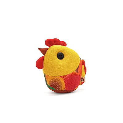 Gà An Nhiên Mẹ - Thủ Công Nhồi Bông, Vải Cotton