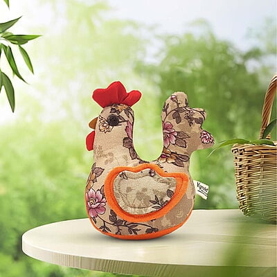 Gà Sung Túc Bố, Size Nhỏ - Thủ Công Nhồi Bông, Vải Cotton Gà Sung Túc Bố, Size Nhỏ - Thủ Công Nhồi Bông, Vải Cotton