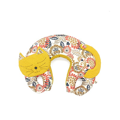 Gối Cổ Mèo - Thủ Công Nhồi Bông, Vải Cotton