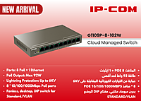 G1109P-8-102W 8 PoE - 102W - Gigabit - Managed